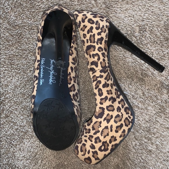 Kardashian Kollection - Size 8.5 - Leopard print - Picture 2 of 4